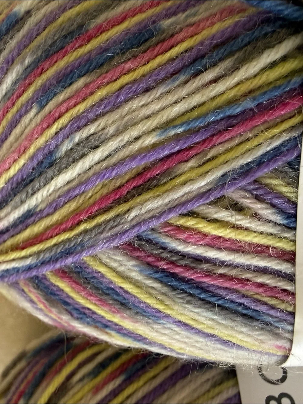 Paintbox Yarns Multicolor Sock Yarn - Pastel Stripe - 2 Skeins